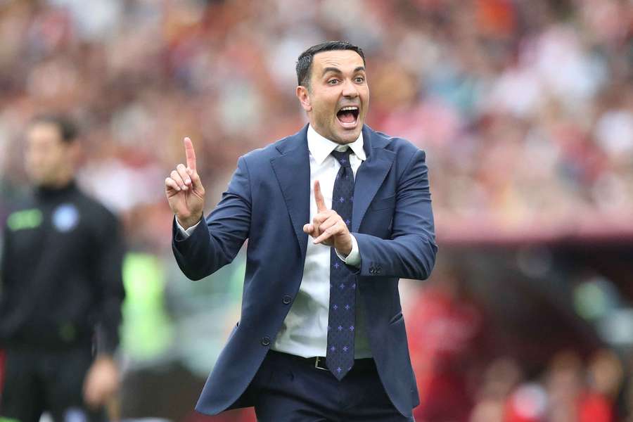 Palladino face à la Roma.