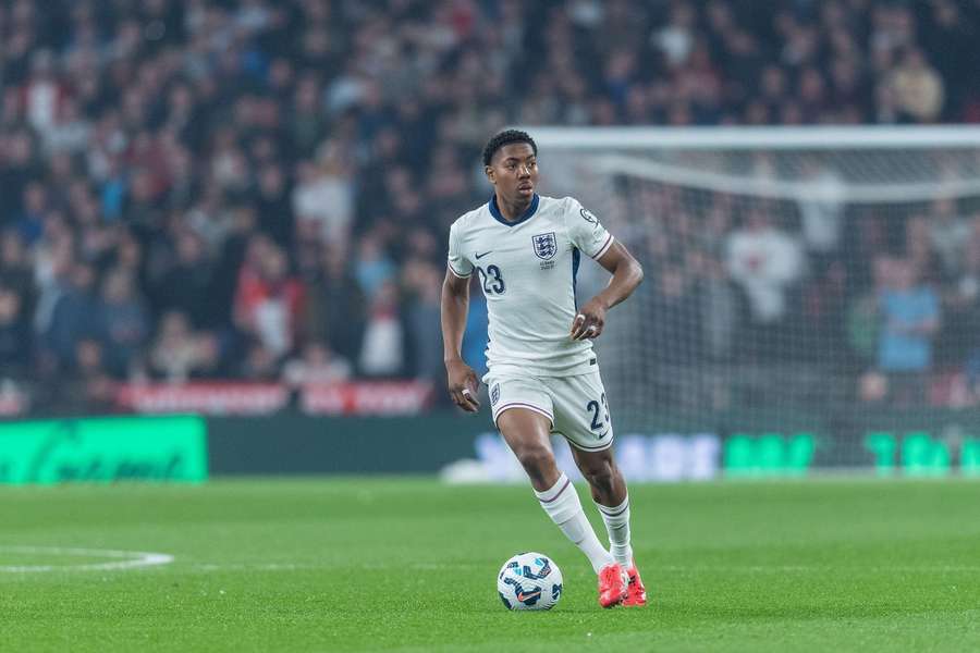 Arsenal wing-back Lewis-Skelly "so happy" after goalscoring England debut