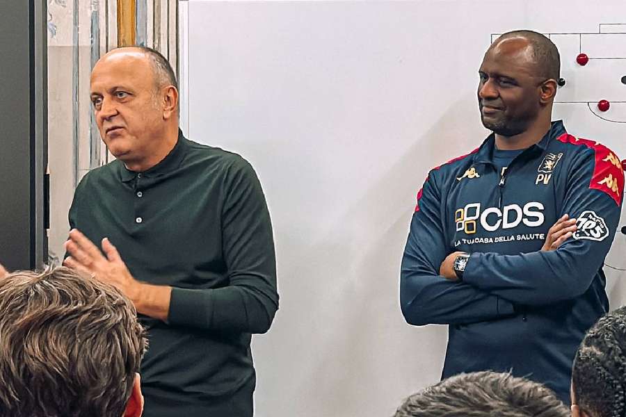 Dan Șucu și Patrick Vieira