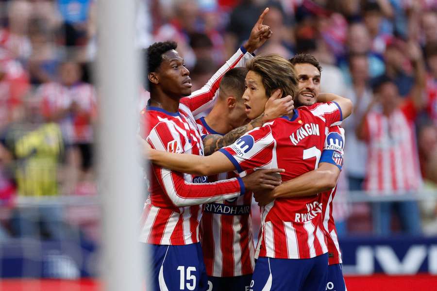 Jonathan David festeggia il gol Jonathan David festeggia il gol