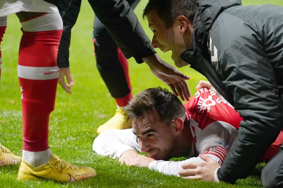 Ricardo Horta: "Demos uma boa resposta, a chave da vitória foi a entrega de todos"