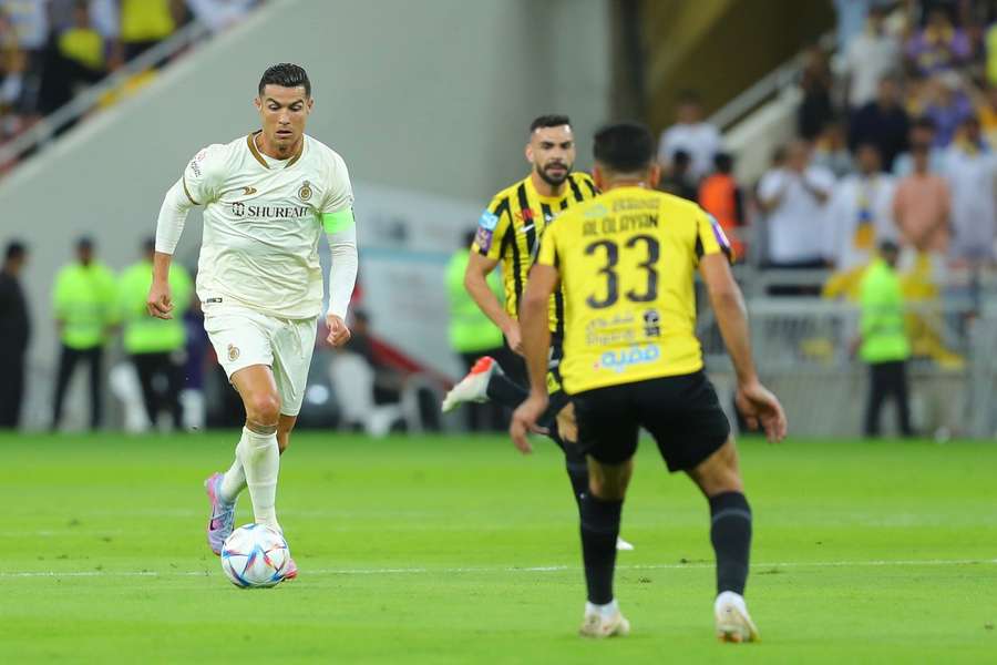 O Al Nassr, de Cristiano Ronaldo, caiu para o segundo lugar da Liga saudita