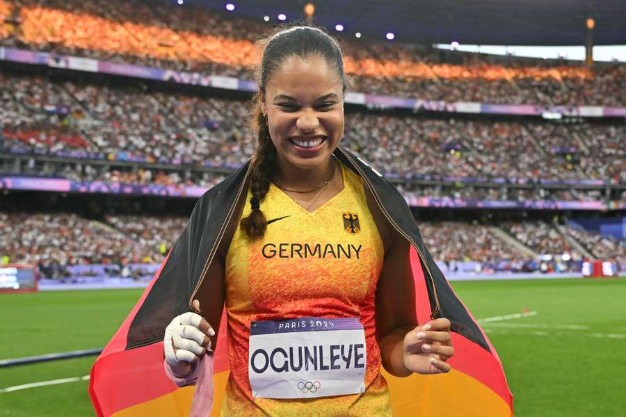 Yemisi Ogunleye ist gläubige Christin, am Freitag holte sie Olympia-Gold.