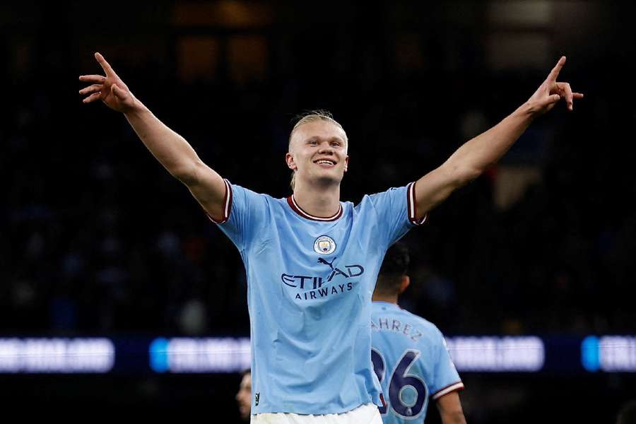 Haaland has had a record-breaking season at City