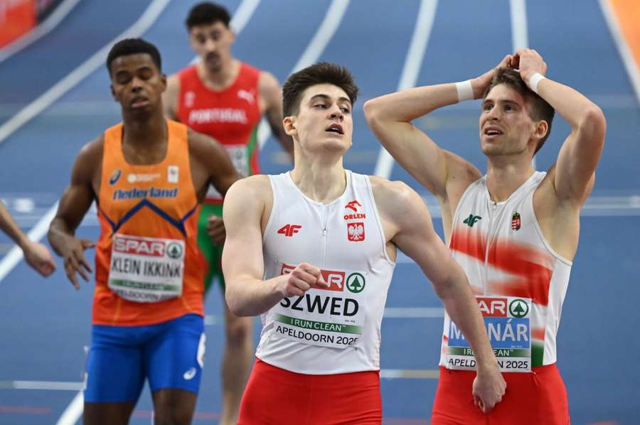 Maksymilian Szwed z rekordem Polski i srebrnym medalem w biegu na 400 m