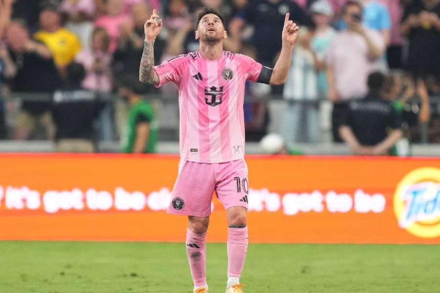Messi chega à marca de 100 gols com a camisa do Miami