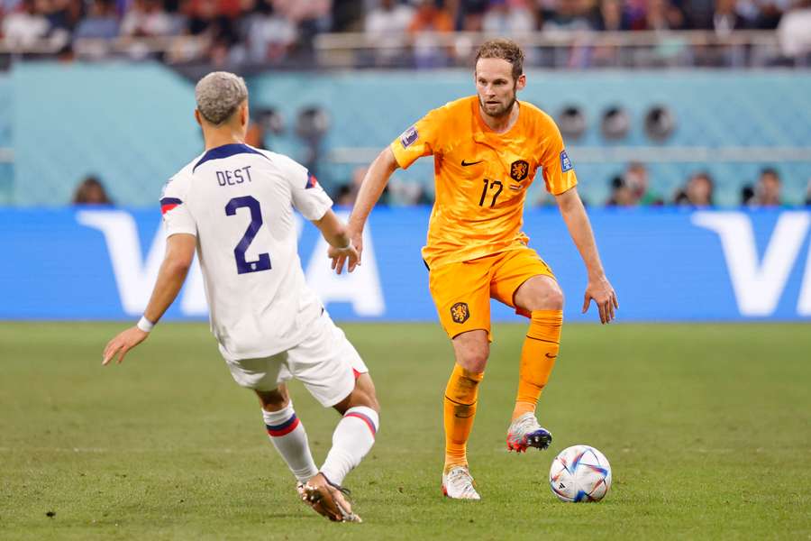 Daley Blind scored in the Netherlands' win over the USA