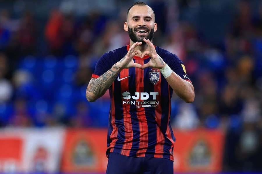 Jesé festeja pelo Johor