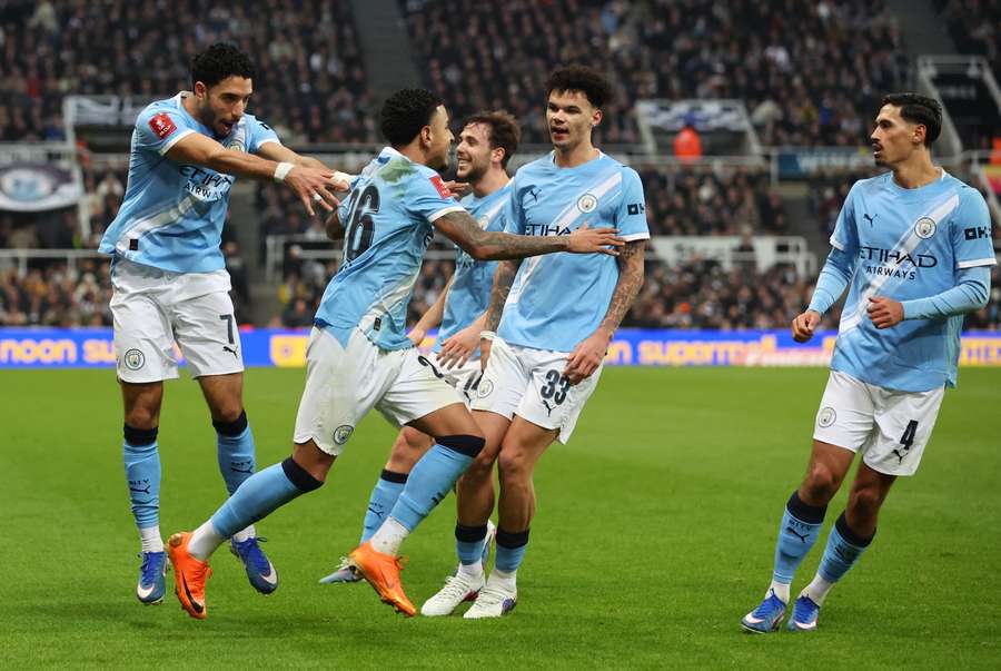 Manchester City eliminou Newcastle da FA Cup