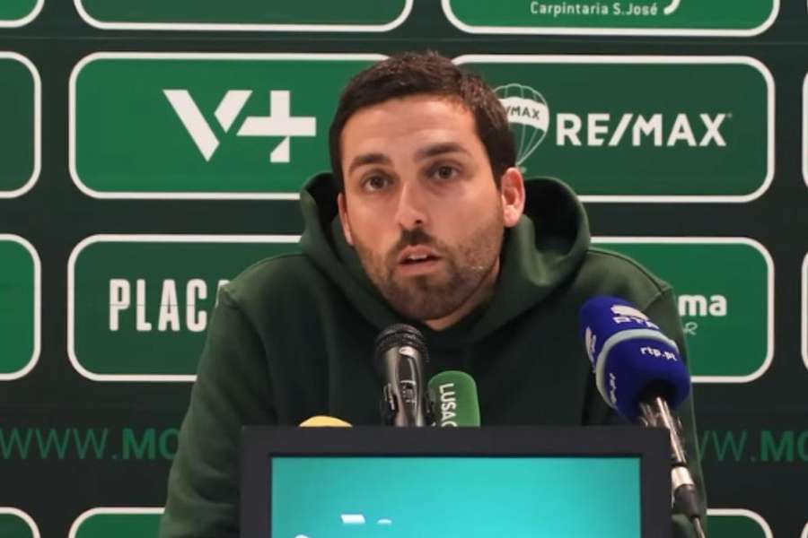 Vasco Botelho da Costa, treinador do Moreirense