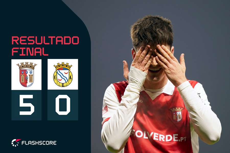 Manita para acenar à Europa em regresso infeliz