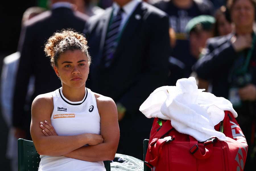 Jasmine Paolini was in zak en as na haar nederlaag in de Wimbledon-finale