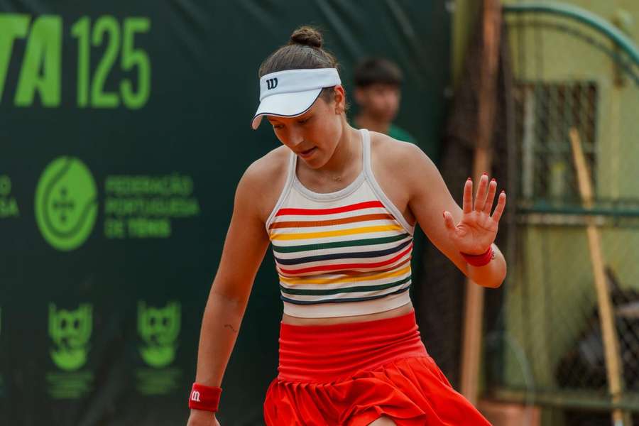 Matilde Jorge foi eliminada pela italiana Lucia Bronzetti