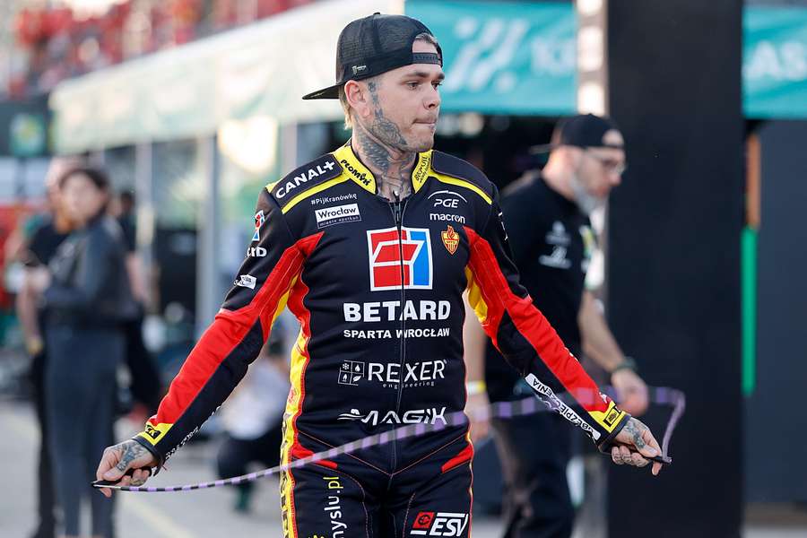 Tai Woffinden w barwach Betard Sparty Wrocław