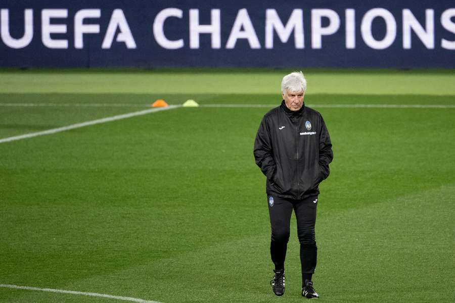 Gian Piero Gasperini a Montjuic