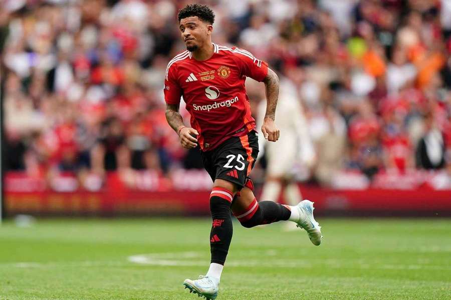 Sancho fell out with United manager Ten Hag