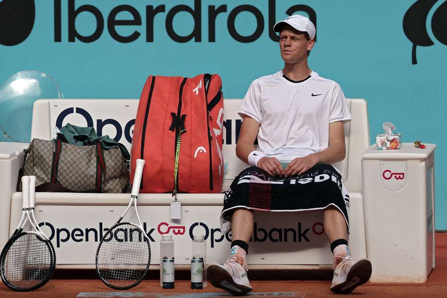 Jannik Sinner was due to play Felix Auger-Aliassime in the Madrid Open quarter-finals