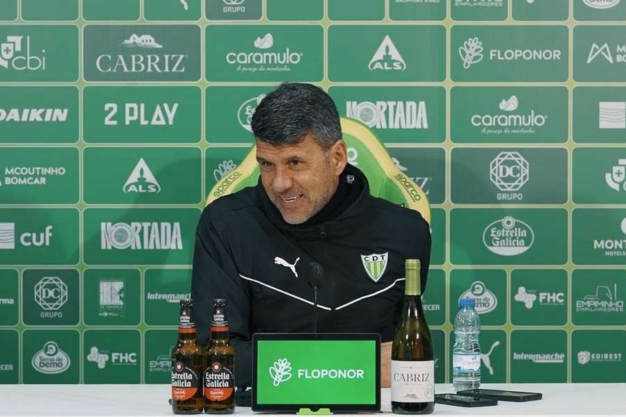 Cristiano Bacci, treinador do Tondela