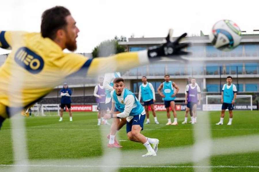 Seleção Nacional prepara duelo com a Alemanha na Cidade do Futebol