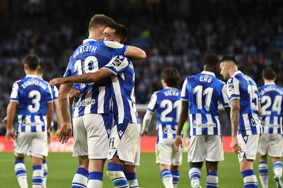 La Real Sociedad se mantiene en tercera posición con 29 puntos