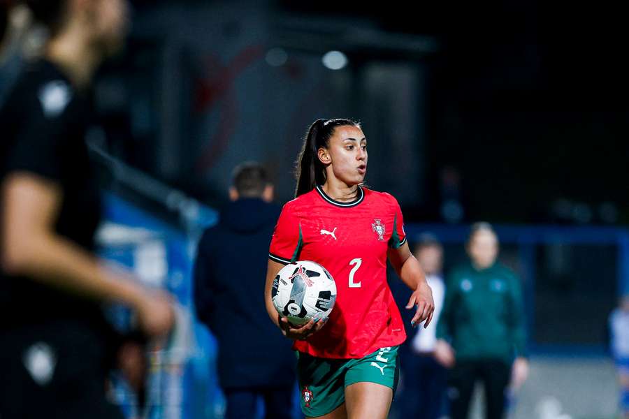 Catarina Amado, lateral da Seleção Nacional