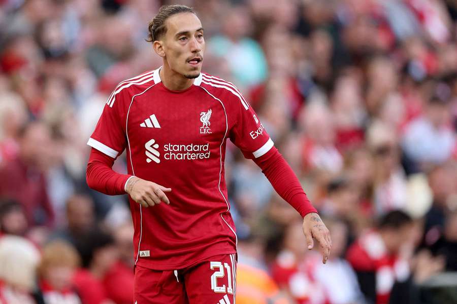 Tsimikas em ação pelo Liverpool