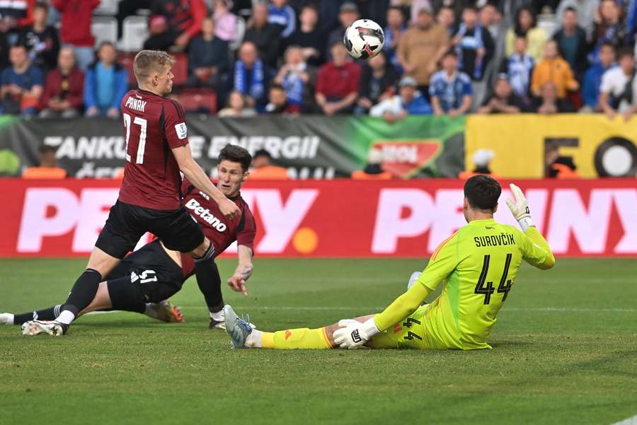 Zklamaný sparťan Martin Vitík po finále poháru.