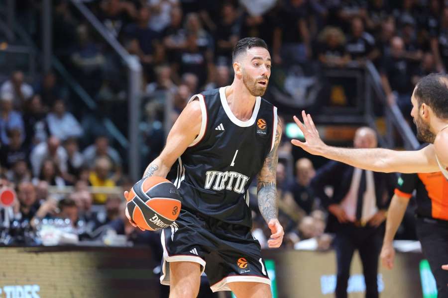 Luca Vildoza, con la Virtus Bolonia