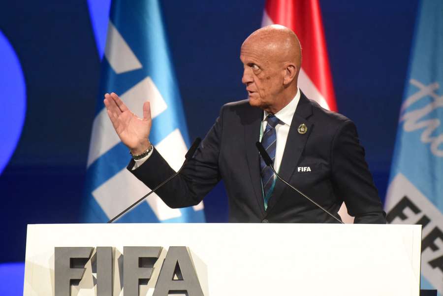 Italian former association football referee Pierluigi Collina 