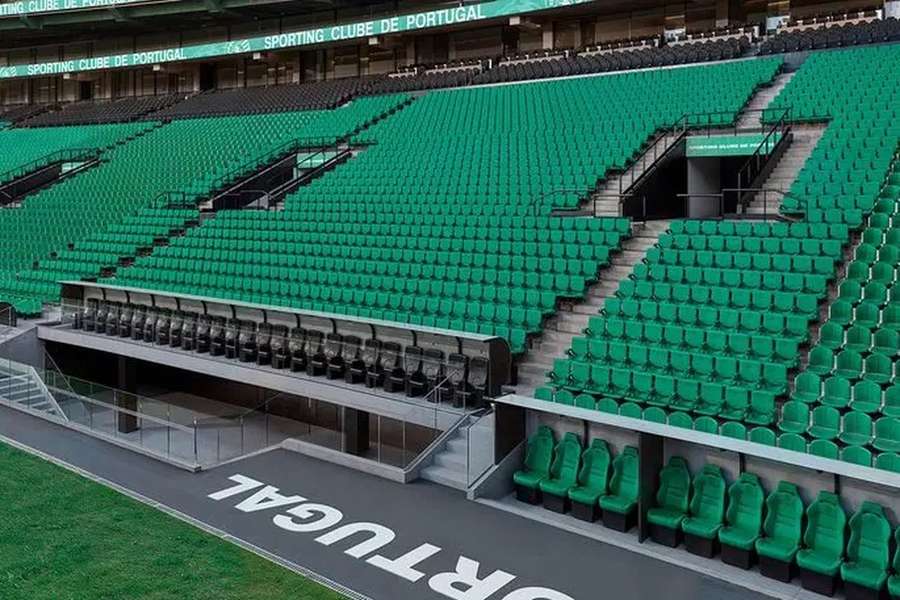 Fecho do fosso acrescenta mais dois mil lugares ao Estádo José Alvalade