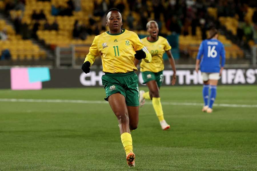 Kgatlana has played well so far at the Women's World Cup