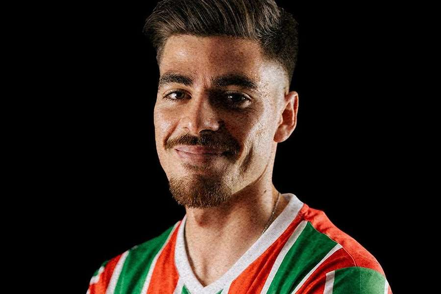 Paulo Moreira já com a nova camisola