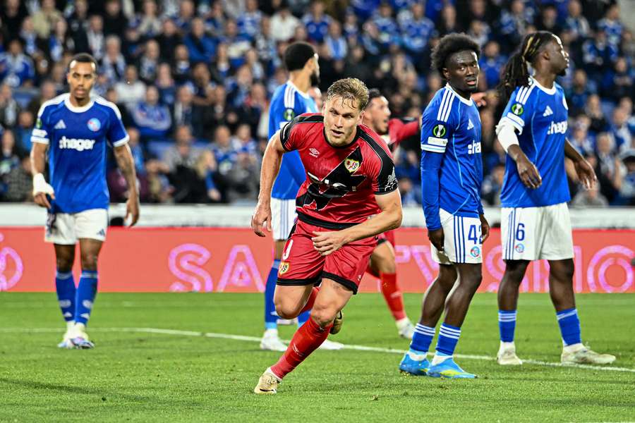 Alemão, le seul buteur de la rencontre entre Strasbourg et le Rayo.