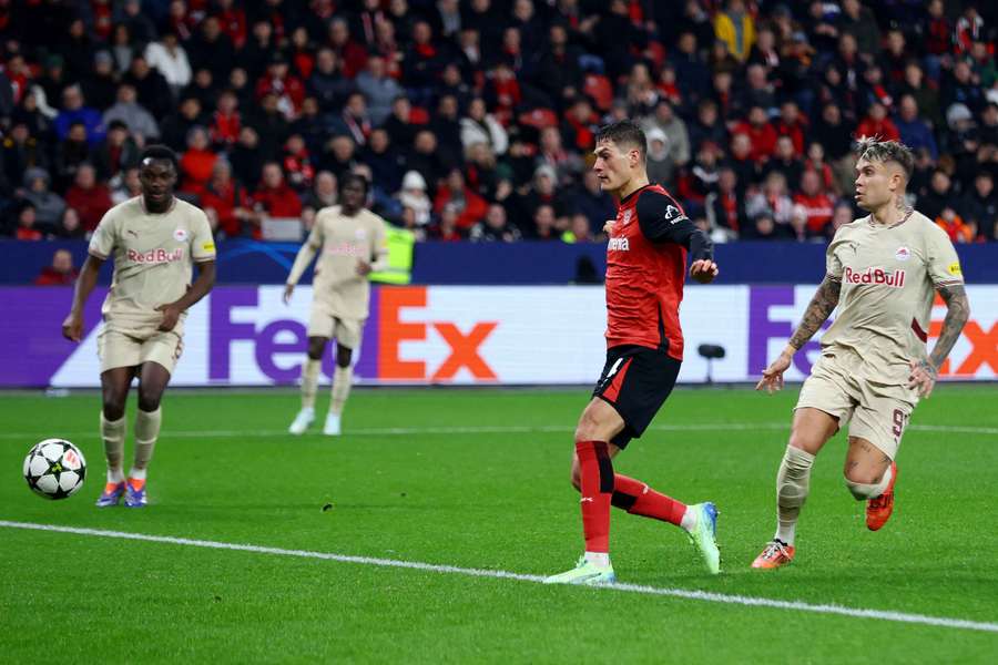 Schick has been in good form for Leverkusen in recent weeks