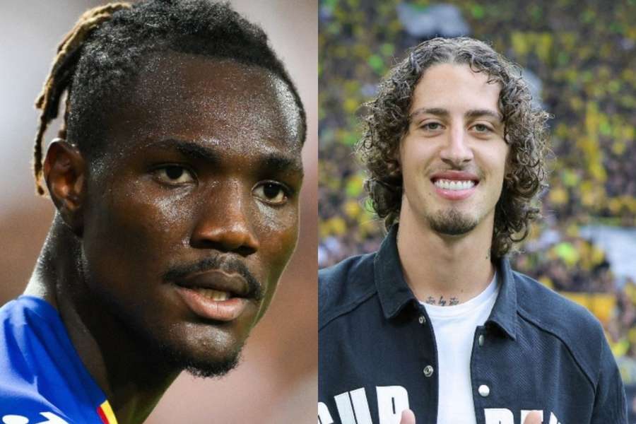 Christantus Uche y Fábio Silva