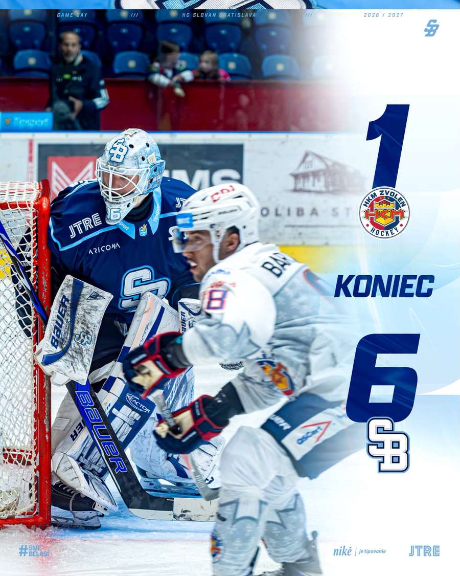 Slovan vyhral vo Zvolene. Slovan vyhral vo Zvolene.