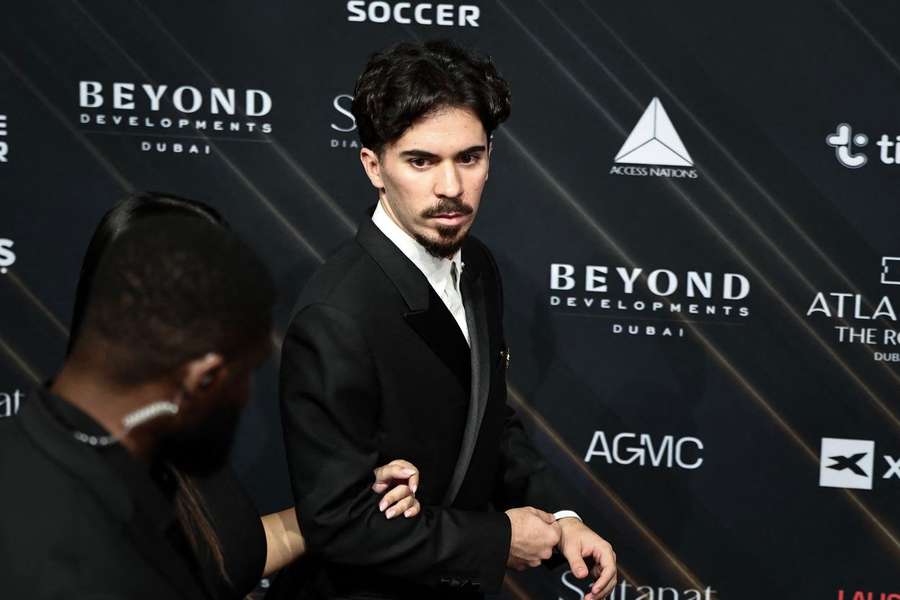 Vitinha nos Globe Soccer Awards