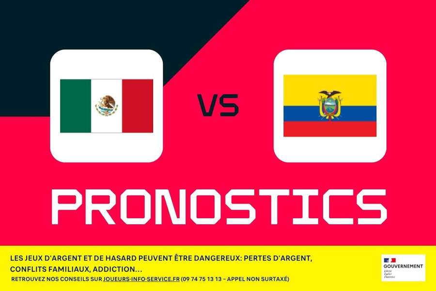 Mexique - Équateur : pronostics CDM 2026, meilleurs paris et cotes (16es de finale)