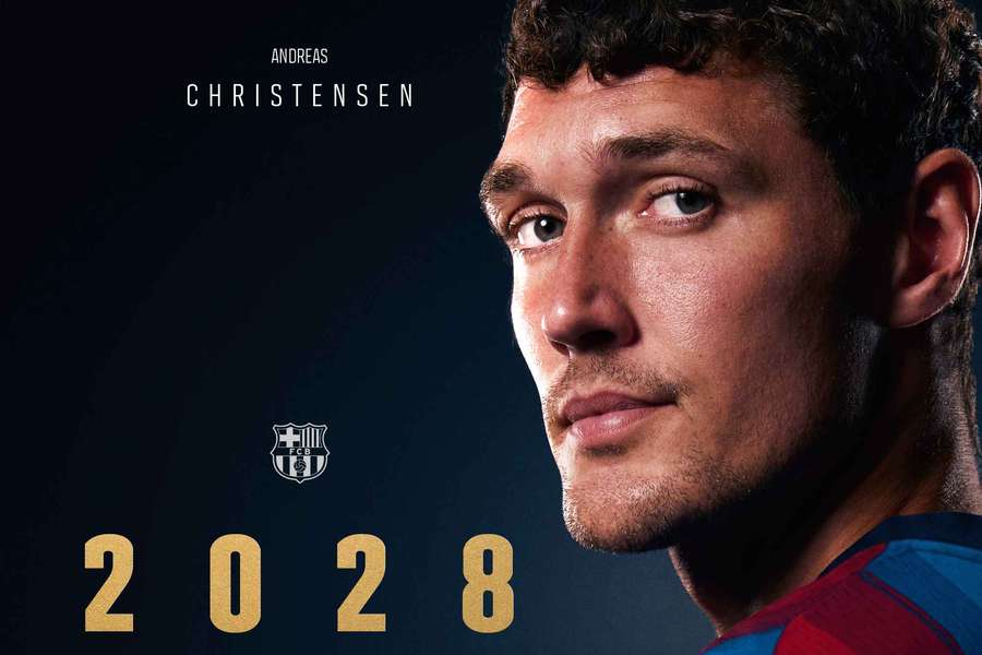 Andreas Christensen renueva con el Barça hasta 2028 Andreas Christensen renueva con el Barça hasta 2028