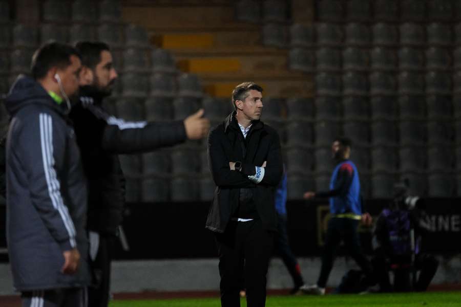 João Pereira e Vasco Seabra, treinadores de Casa Pia e Arouca