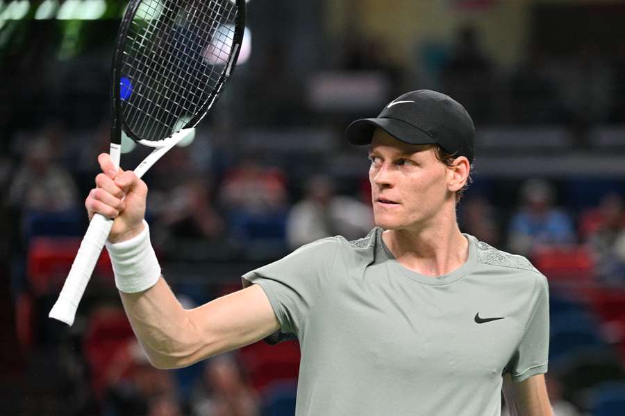 Jannik Sinner, en el ATP de Shanghái