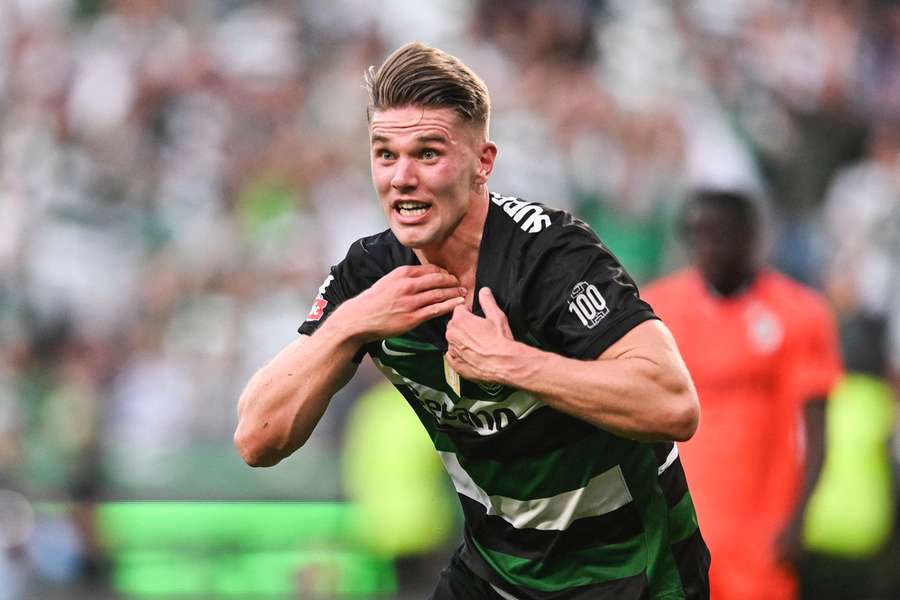 Gyökeres marcou 97 golos ao serviço do Sporting
