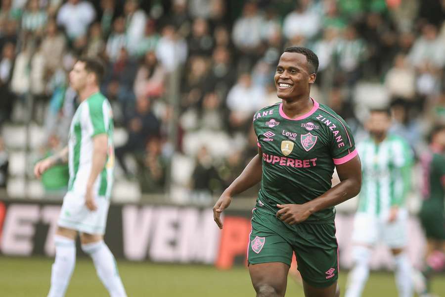 Jhon Arias marcou o gol do Fluminense na partida