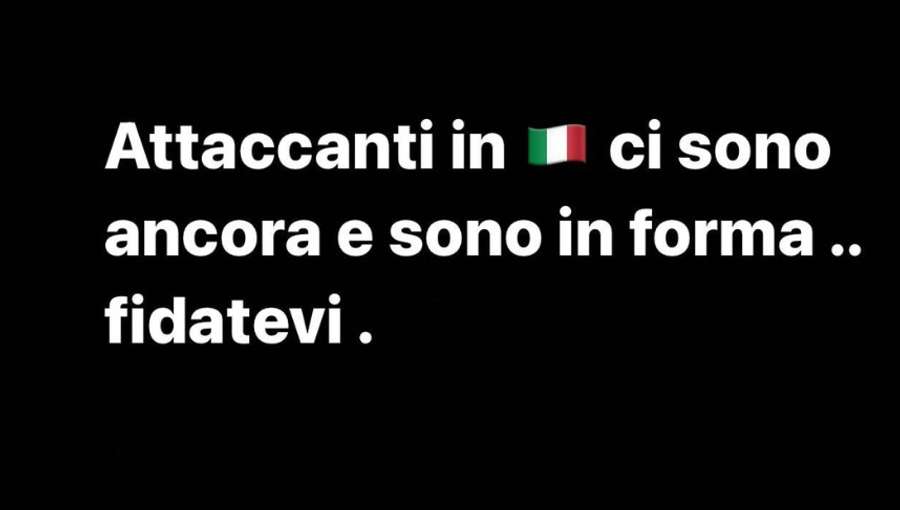 La storia su Instagram di Mario Balotelli