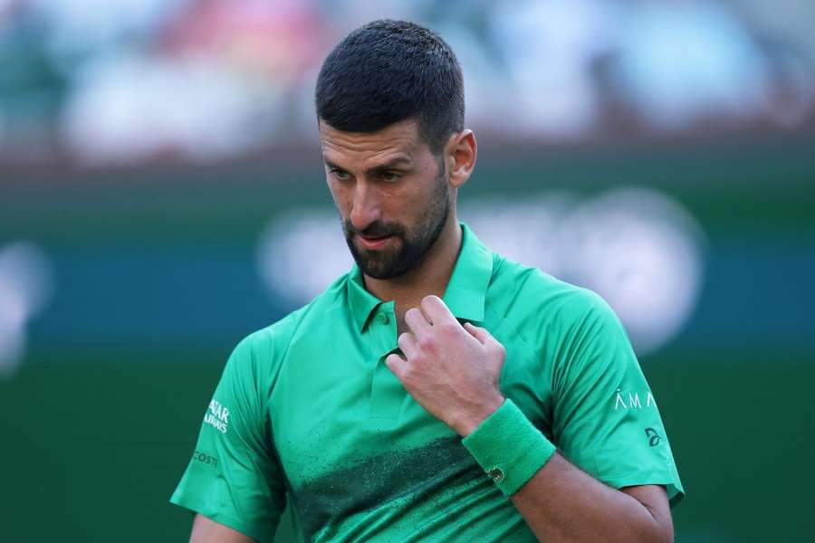 Djokovic está passando por uma das piores fases de sua carreira