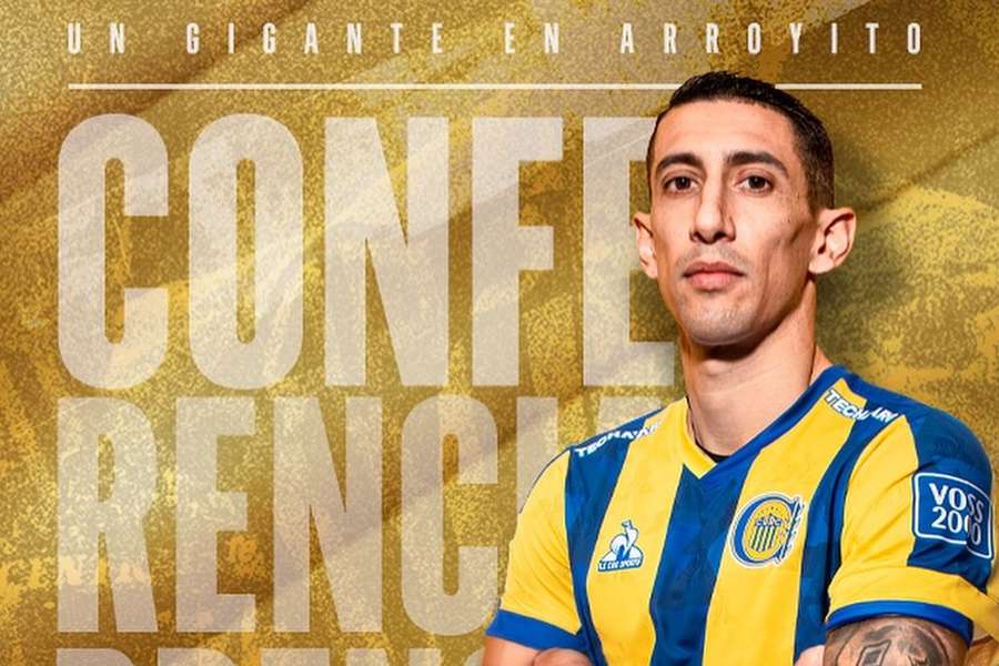 Di María, jugador de Rosario Central