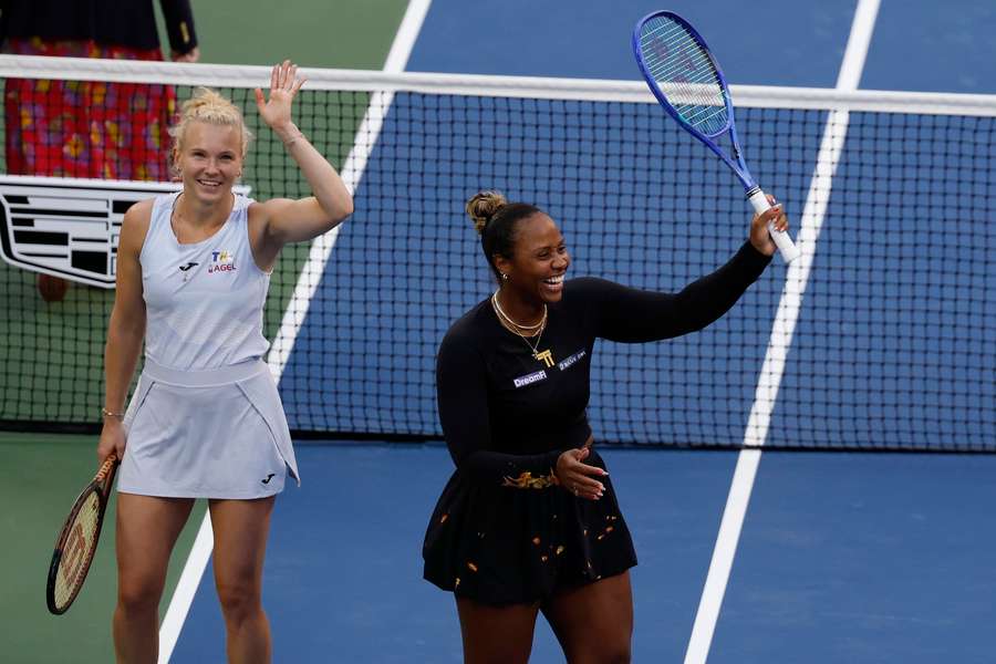 Kateřina Siniaková s Taylor Townsendovou na US Open postoupily do semifinále.