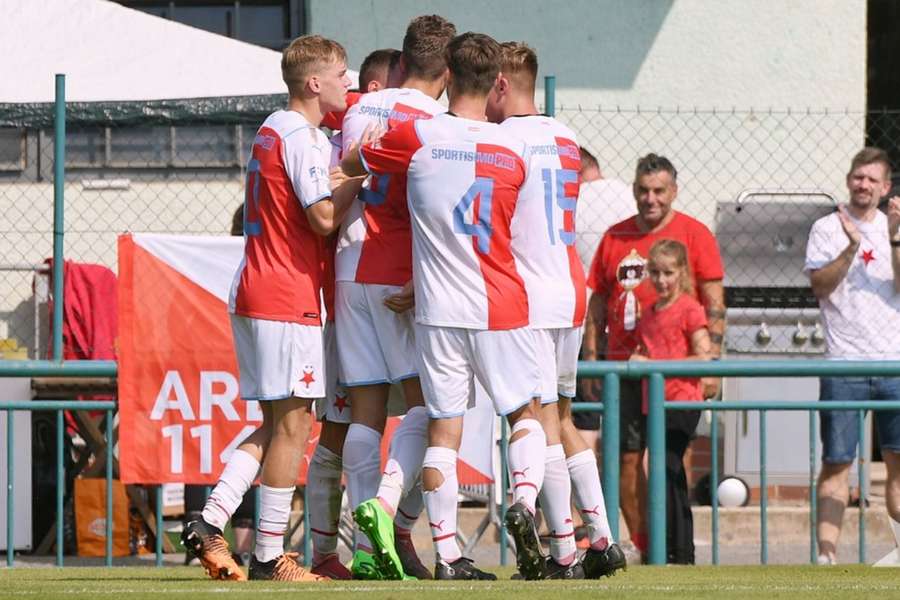 V zápase Slavie B se kopaly tři penalty, olomoucká rezerva remizovala s Třincem