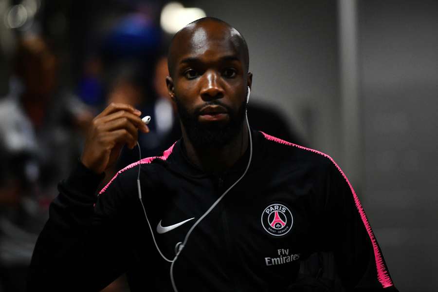 Lass Diarra, cuando jugaba en el PSG Lass Diarra, cuando jugaba en el PSG