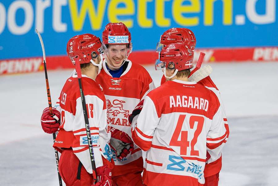 Danske ishockeyherrer afslutter turnering med nederlag